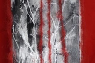 Sporen van licht; rood 2 Sporen van licht; rood 2
