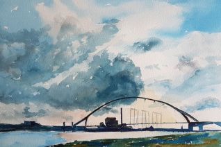 Brug bij Nijmegen Brug bij Nijmegen