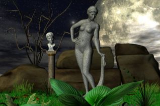 Moonlite statue Moonlite statue