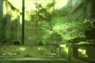 Inner Garden outside in Inner Garden outside in