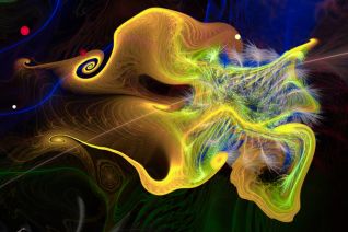 " Rhodondea double line field Orbs" " Rhodondea double line field Orbs"