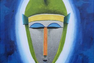 Afrikaans masker Mali, vrouw, Marka stam Afrikaans masker Mali, vrouw, Marka stam