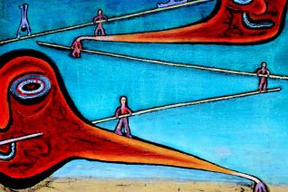 Balanceeract des levens Balanceeract des levens