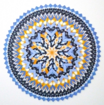 Gevlamde blauwe bessen Gevlamde blauwe bessen