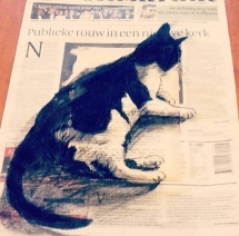 Can't read the newspaper today Can't read the newspaper today