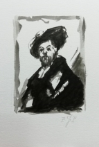 Studie naar Rembrandt 2 Studie naar Rembrandt 2