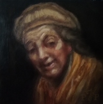 Studie naar Rembrandt 3 Studie naar Rembrandt 3