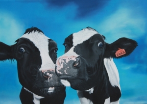 Zwartbonte kalfjes Zwartbonte kalfjes