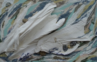 abstract blauw/groen abstract blauw/groen