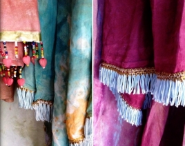Zijden shawls Zijden shawls