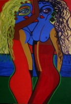 TWO WOMEN TWO WOMEN