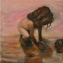 little girl on the beach little girl on the beach