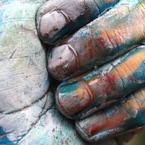 Wet painting - white Wet painting - white