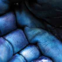 Wet painting - blue Wet painting - blue