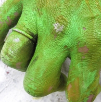 Wet painting - green Wet painting - green