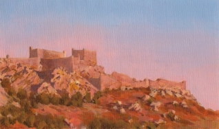 Marvão in het avondrood Marvão in het avondrood