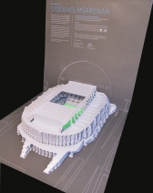 Stockholm Arena right side. Stockholm Arena right side.