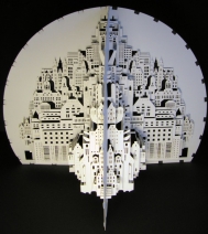 Big city (witte kanten). Big city (witte kanten).