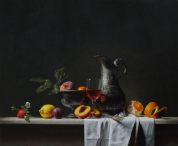 Stilleven met kan en fruit Stilleven met kan en fruit