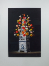 Dibond of "Bloemstilleven met Tulpenvaas" Dibond of "Bloemstilleven met Tulpenvaas"