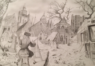 After the flood IV - the visionary painter After the flood IV - the visionary painter