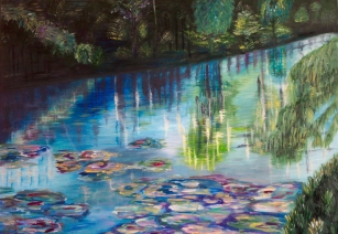 Spiegelend water Spiegelend water