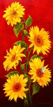 Mes Cinq Tournesols Mes Cinq Tournesols