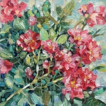 Fleur. Roze. Roosjes Fleur. Roze. Roosjes