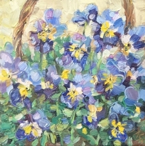 Fleur. Blauw. Viooltjes Fleur. Blauw. Viooltjes