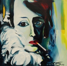 Zelfportret met Sigaret Zelfportret met Sigaret