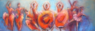 Acht danseressen MARQUA804 € 425 Acht danseressen MARQUA804 € 425