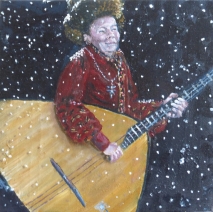 Balalaikaspeler Balalaikaspeler