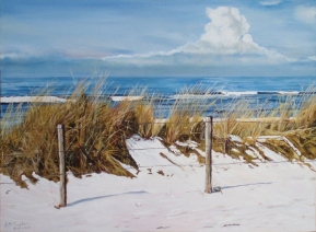 Sneeuw aan de kust Sneeuw aan de kust