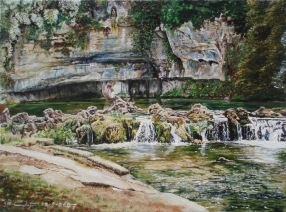 Source de la Douix Source de la Douix