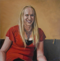 Portret van mijn dochter Portret van mijn dochter