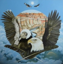 The eagle and the condor The eagle and the condor