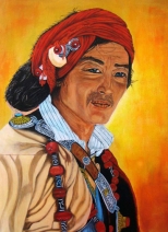 Tibetaanse man Tibetaanse man