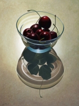 Kersen in glas Kersen in glas
