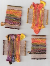 broches met koperdraad en tyvek broches met koperdraad en tyvek