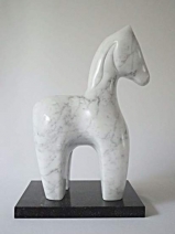 Aiyanar Paard Carrara Marmer Aiyanar Paard Carrara Marmer