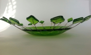 Groene glasbloem Groene glasbloem