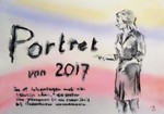 52 tekeningen van personen in 2017 in de publiciteit bij de Nederlandse nieuwsmedia, gemaakt met een zwarte “Stabilo Woody 880/750” en penseel met water. Puzzelaars kan ik, op verzoek, een namenlijst mailen!