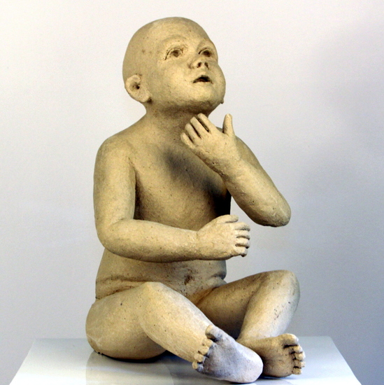 Zittend kindje