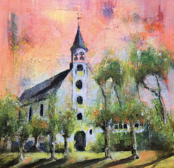 Odijk, witte kerkje (1)