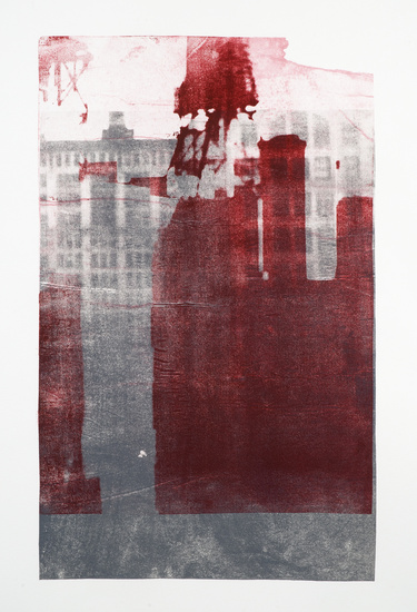 New York, mixed: Modern City III; Monotype