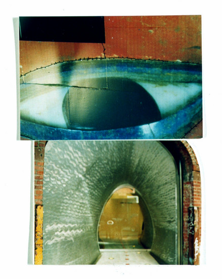 Oog op poort ; foto-collage