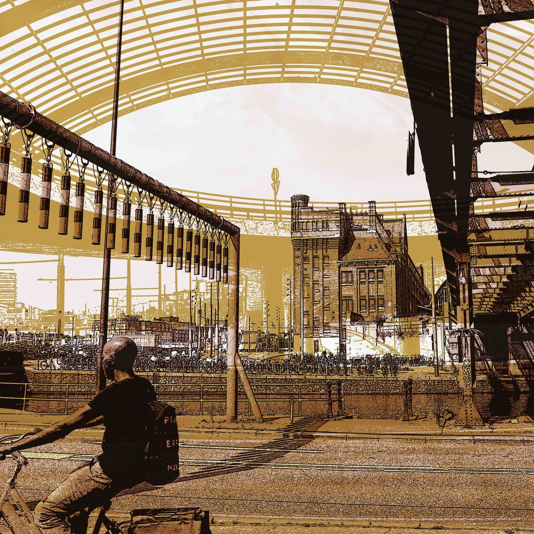 City bike 2,- digitale art print