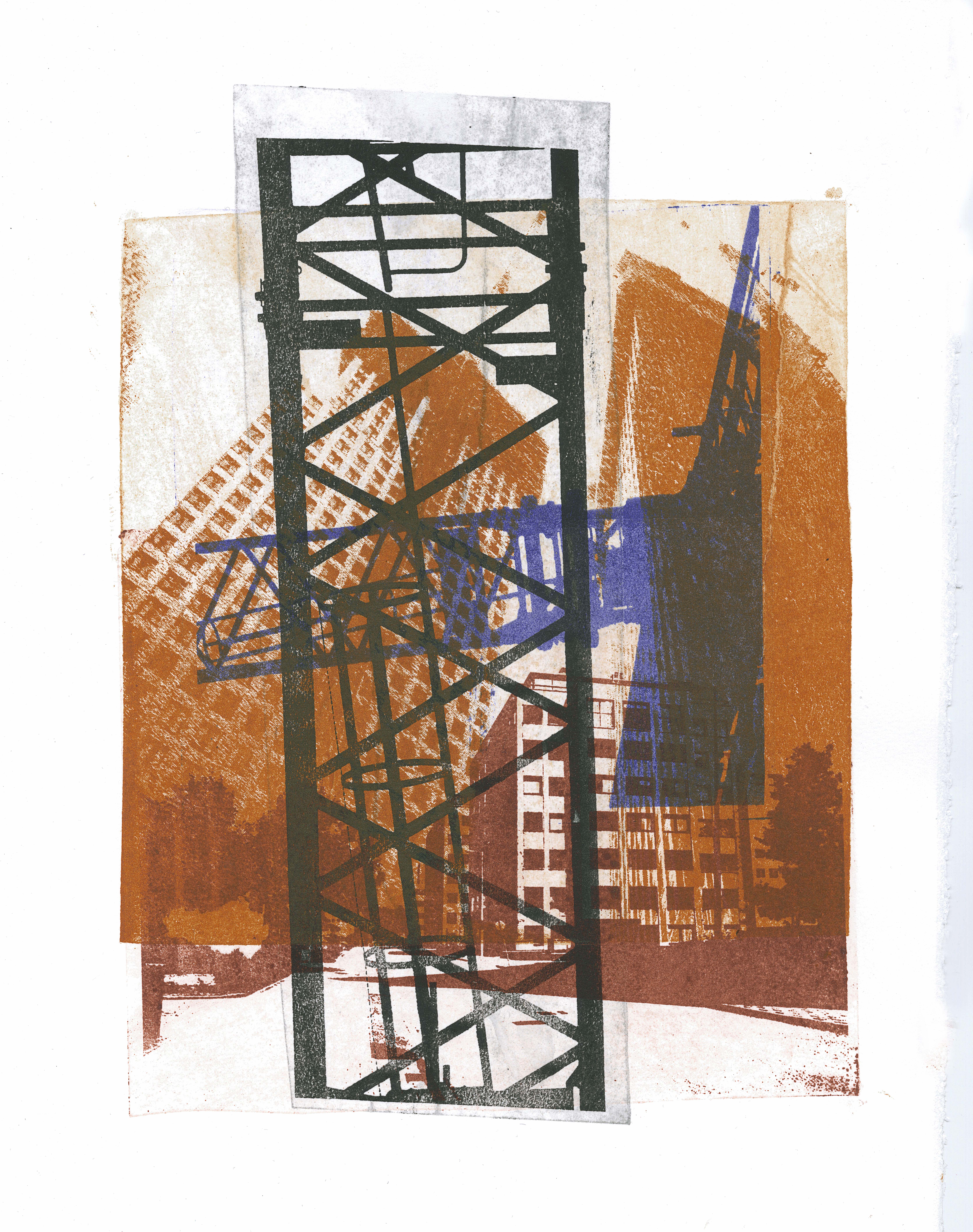 Den Haag 1. - toren De Kroon aan de Turfmarkt, tussen Den Haag Centraal Station en het Spuikwartier