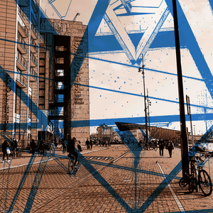 Recente digitale fine art prints, waarin het Oosterdok te Amsterdam centraal staat, met zijn kenmerkende water en bebouwing - opgebouwd in lagen vanuit mijn foto's. Fusion art!
De fine art prints zijn te koop in een door u gekozen formaat.
De digitale prent is of geprint op dibond, inclusief een coating als beschermlaag - òf geprint op papier, voor in een lijst achter glas.
moderne digitale kunst van stad, gebouwen, straten & mensen in Amsterdam.