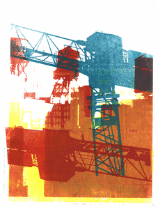 Hier staan mijn latere monoprints weergegeven, die ik maakte in de jaren circa 2010-2014. Monoprints zijn unica's. Vanaf 2015 ben ik me uitsluitend met de digitale fine art-prints gaan bezighouden.
Deze monoprints zijn te koop met 50 % korting. Ze zijn gedrukt op papier voor in een lijst achter glas.